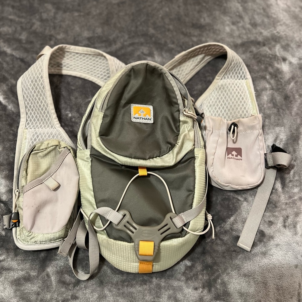 Nathan Hydration Running Vest/Backpack (Bladder NOT Included)
